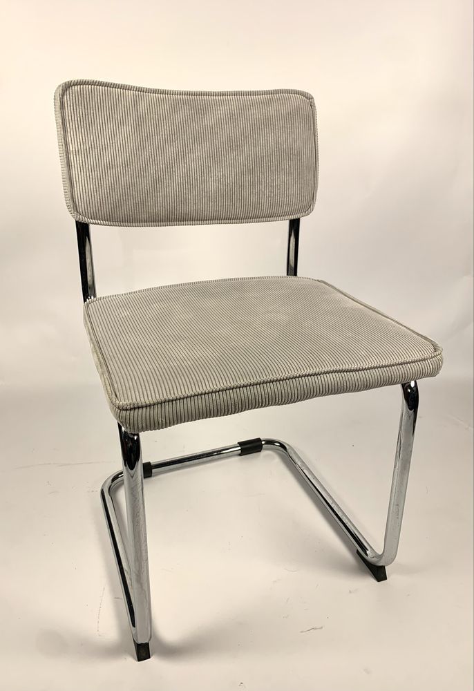 Krzesła Mid-Century DUTCH DESIGN jasnoszare