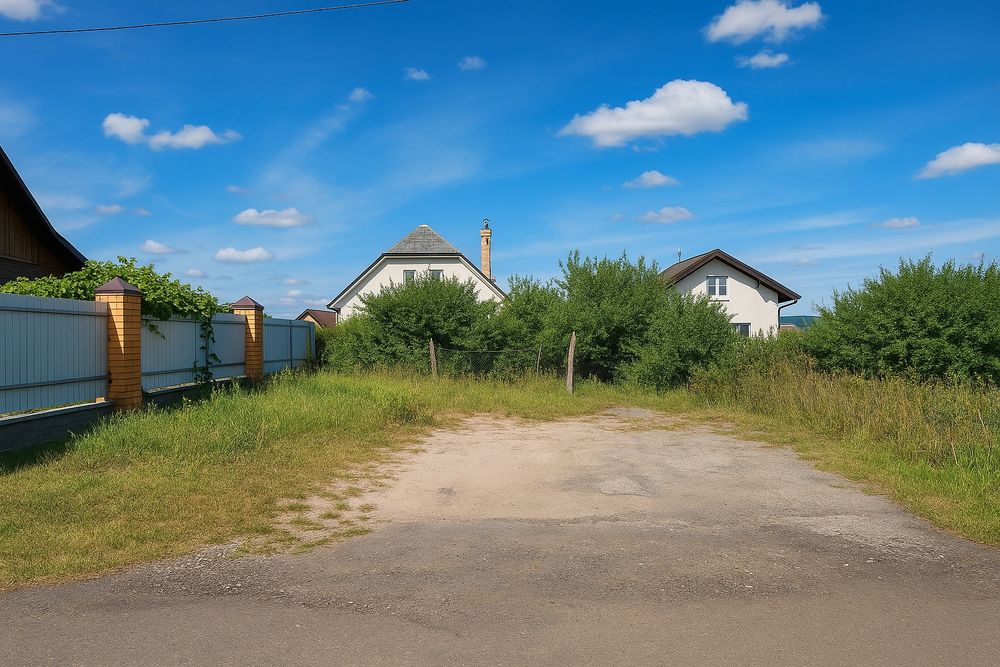 Чудрва земельна ділянка на ГМЗ