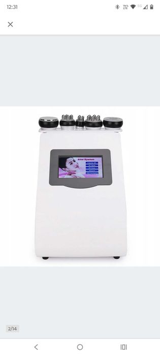 Kombajn kosmetyczny 7w1 liposukcja fale radiowe pro