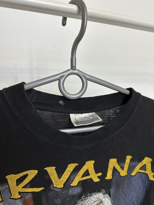 Мерч vintage nirvana kurt cobain футболка
