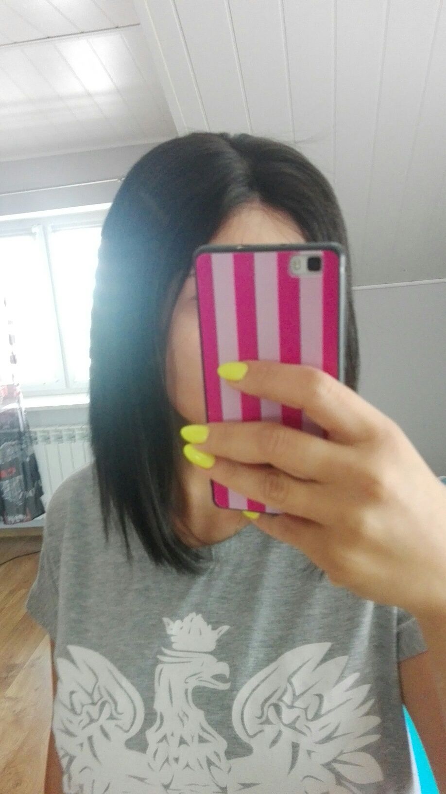 Włosy naturalne peruka cała tkanka ręcznie Full Front lace