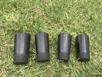 Conjunto de copos de pau-preto