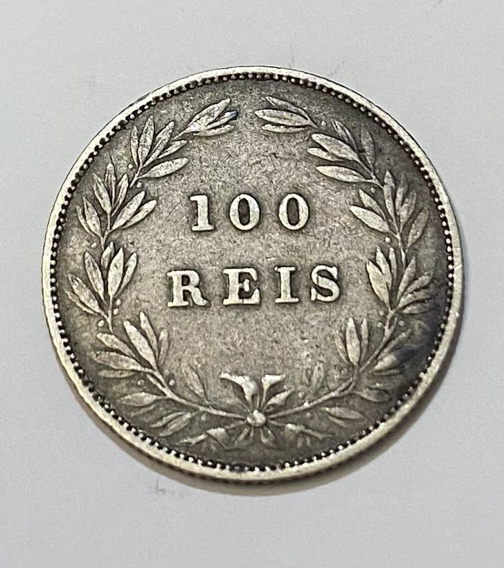 Moeda 100 Reis D LUIS I - 1880