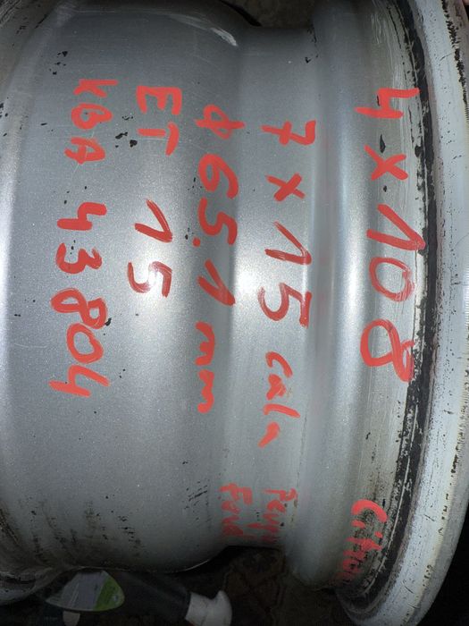 Felgi 4x108 7x15cal