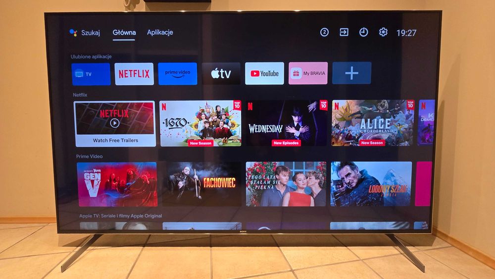 Telewizor Sony Bravia 85 cali KD85XH9096 FullArrayLED 4K HDR AndroidTV