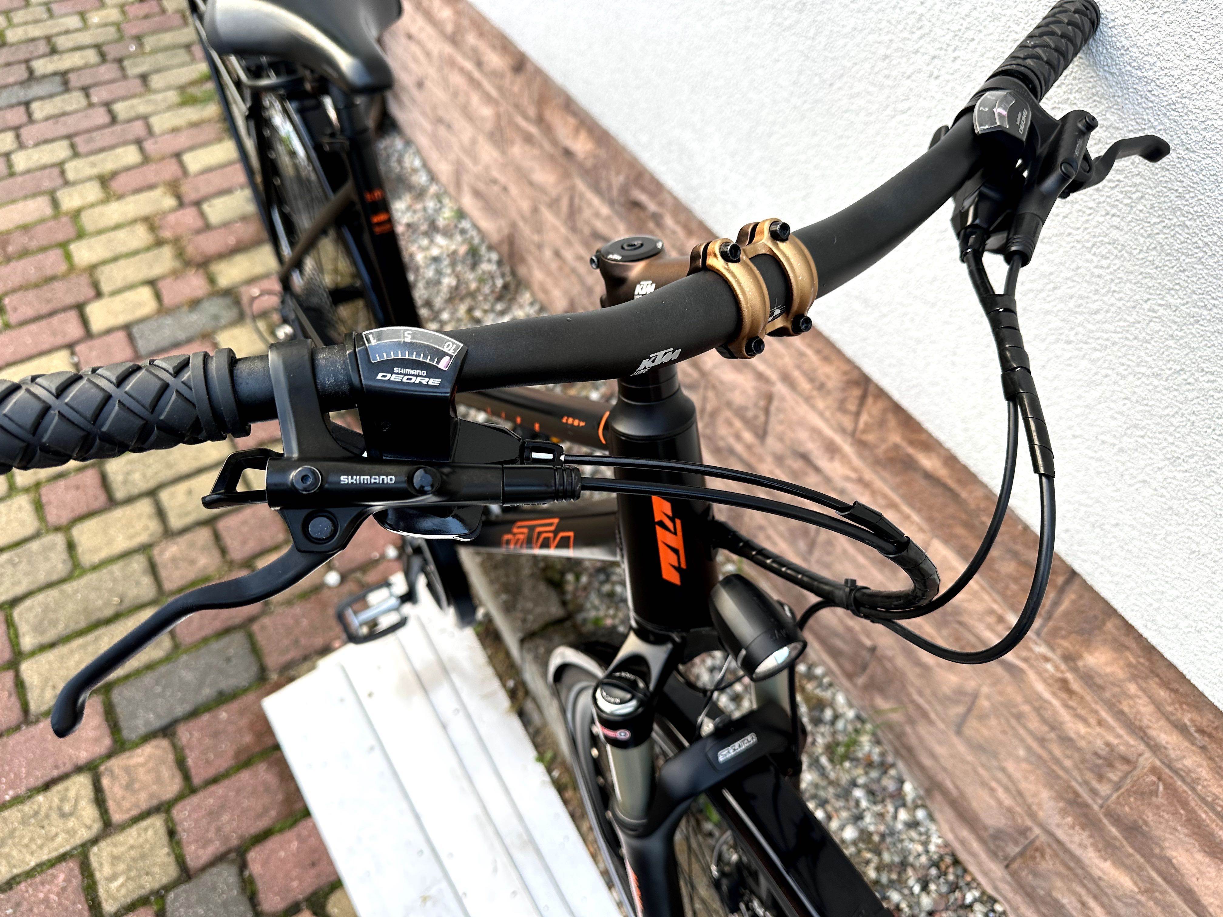 Austriacki KTM Life 1964 -3x10 DEORE XT / DEORE -hydraulka-Fork Air
