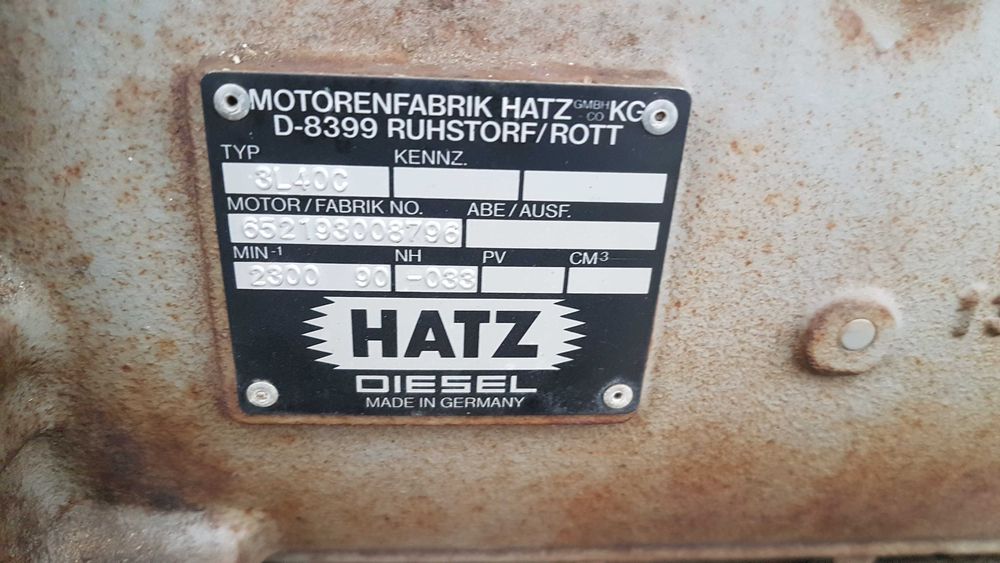 Rębak spalinowy lgu hatz diesel