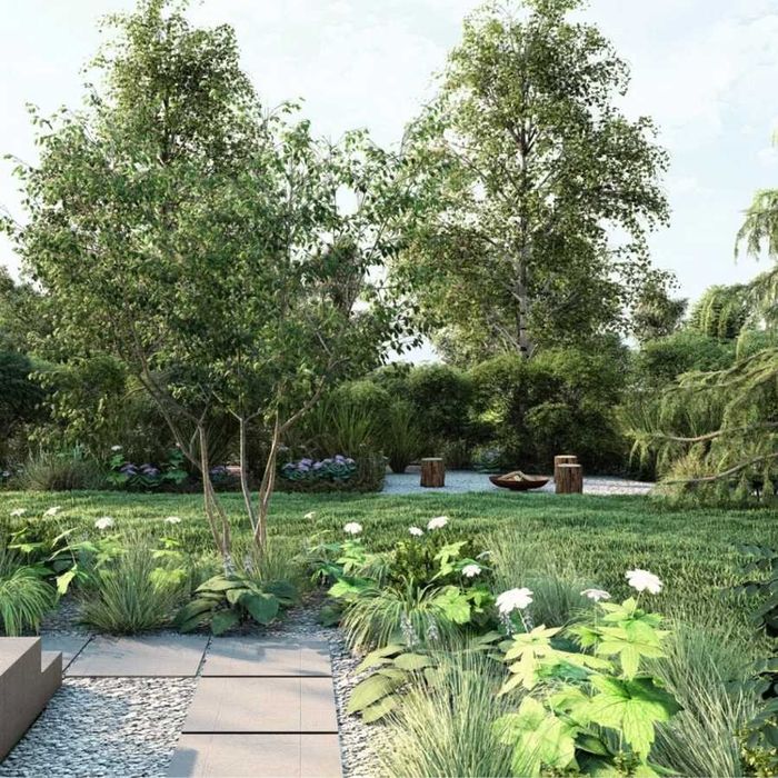 Projektowanie ogrodów/ Projekt ogrodu/Wielkopolska