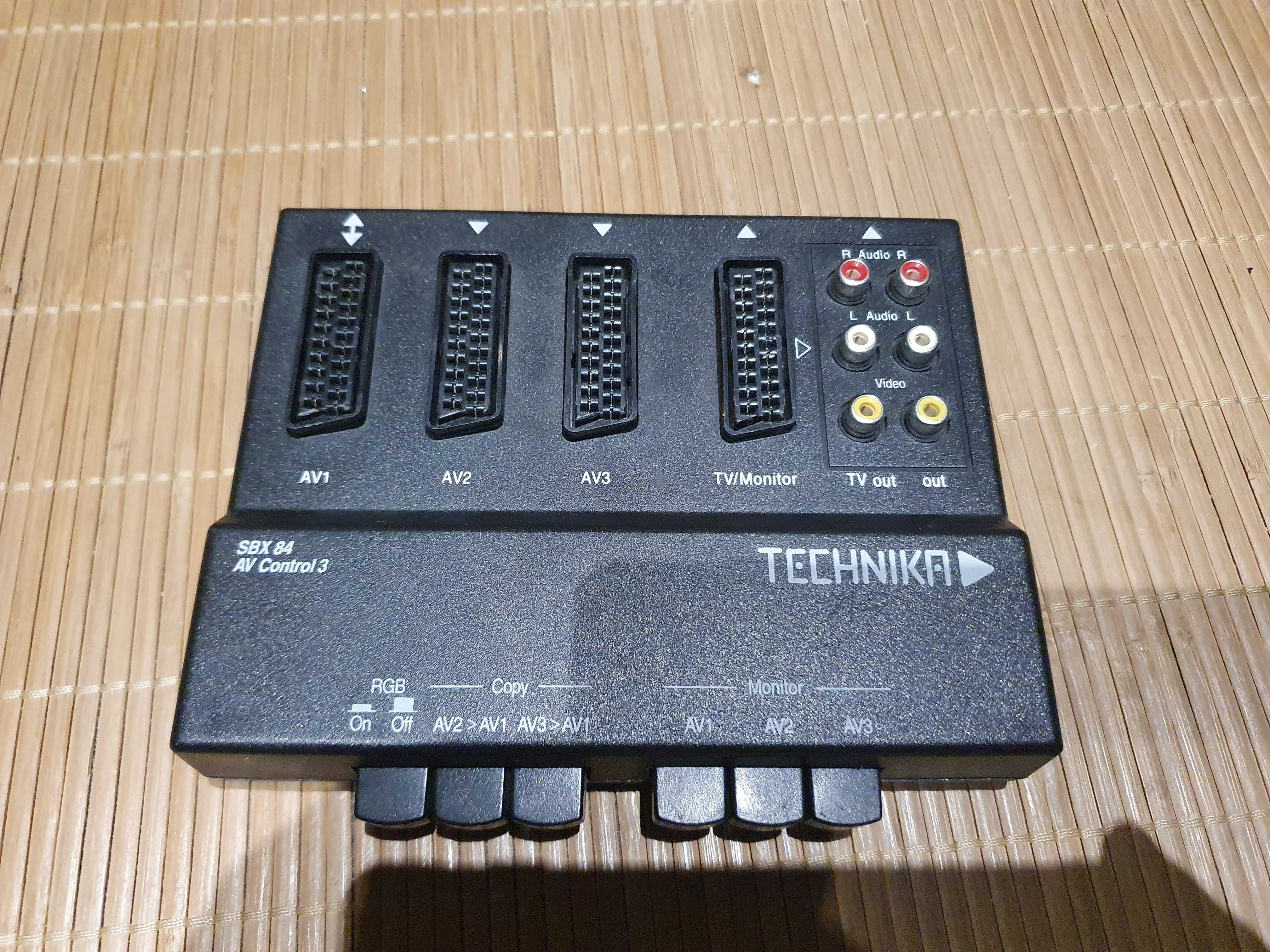 Technika RGB SCART manual switcher