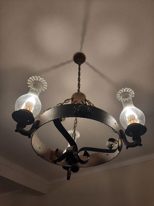 Candeeiros rústicos