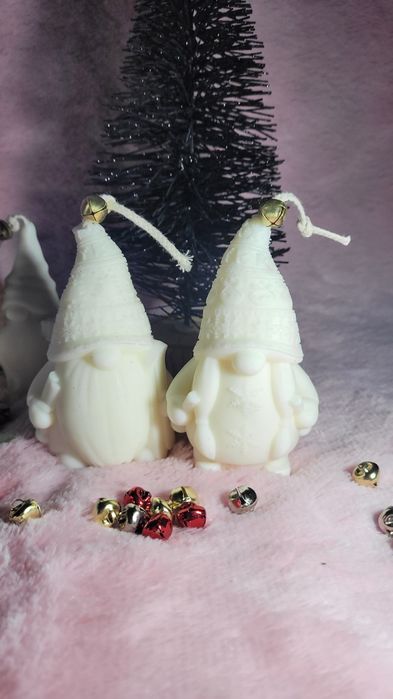 Skrzaty z wosku sojowego 2szt