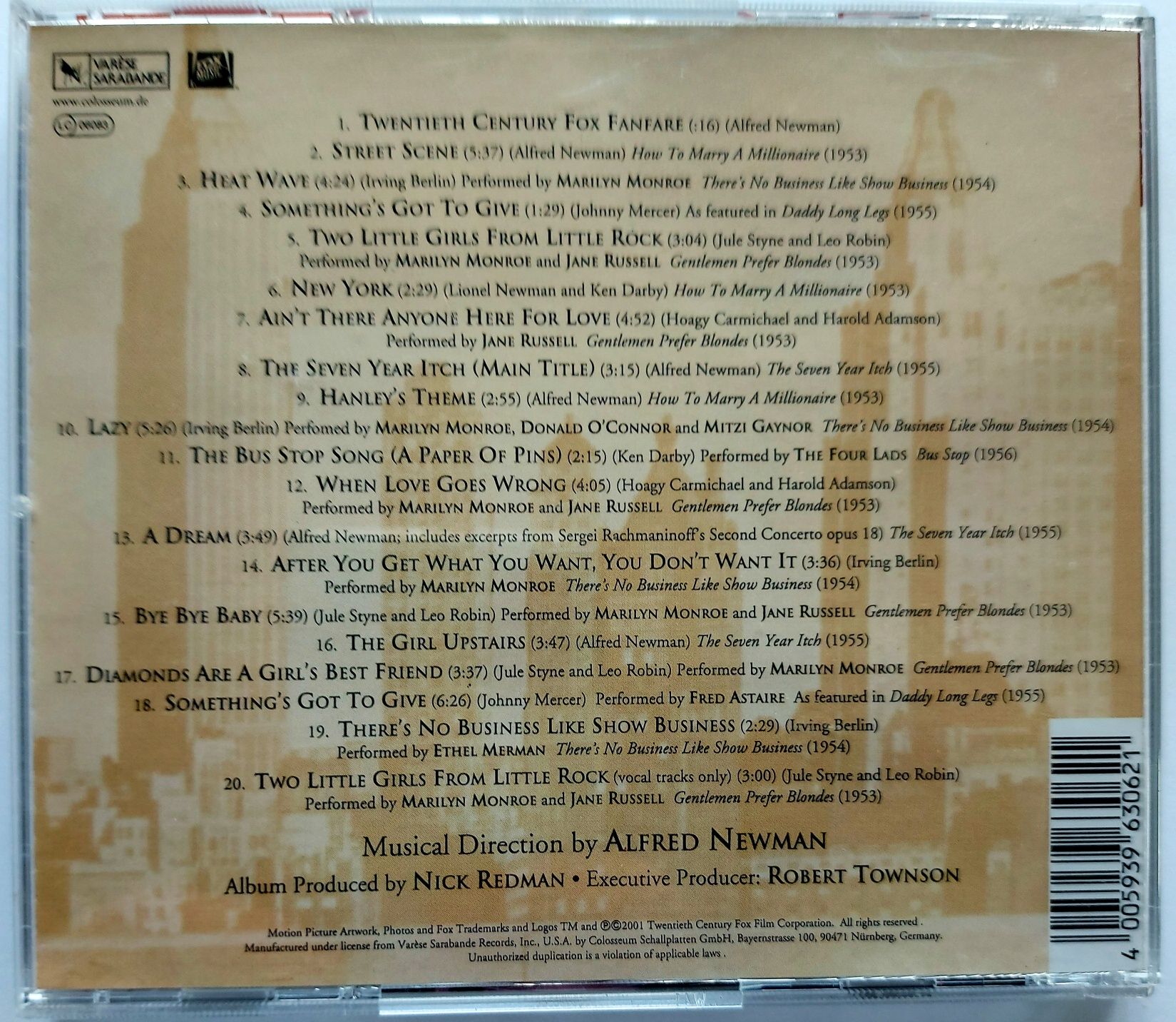 Merlin Monroe The Diamond Collection 2001r