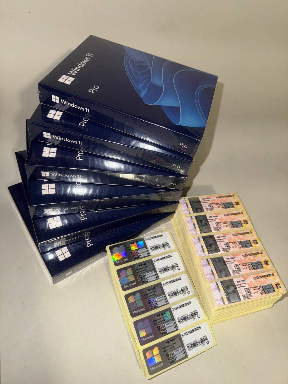 Windows 11 Pro OEM Ukraine Ліцензійний Ключ+Наклейка fqc-10557 sticker