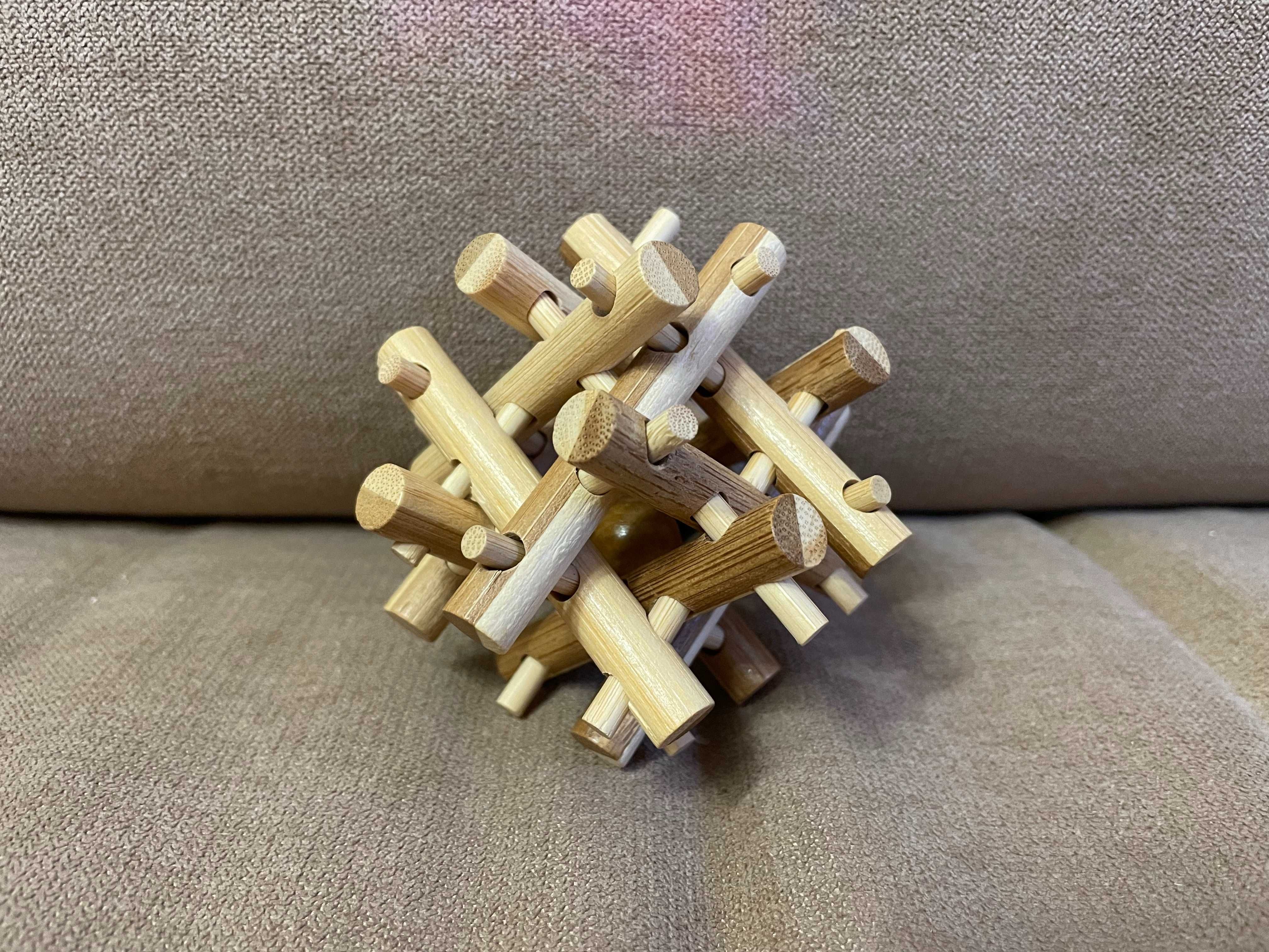 3д головоломка. Деревʼяний пазл. Bamboo Puzzle