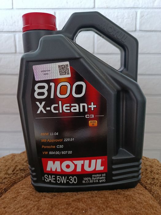 Олива моторна Motul X-Clean+(5л)