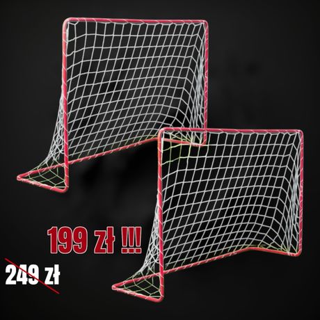 ZESTAW 2x bramki piłkarskie SUPERTANIO ! Okazja