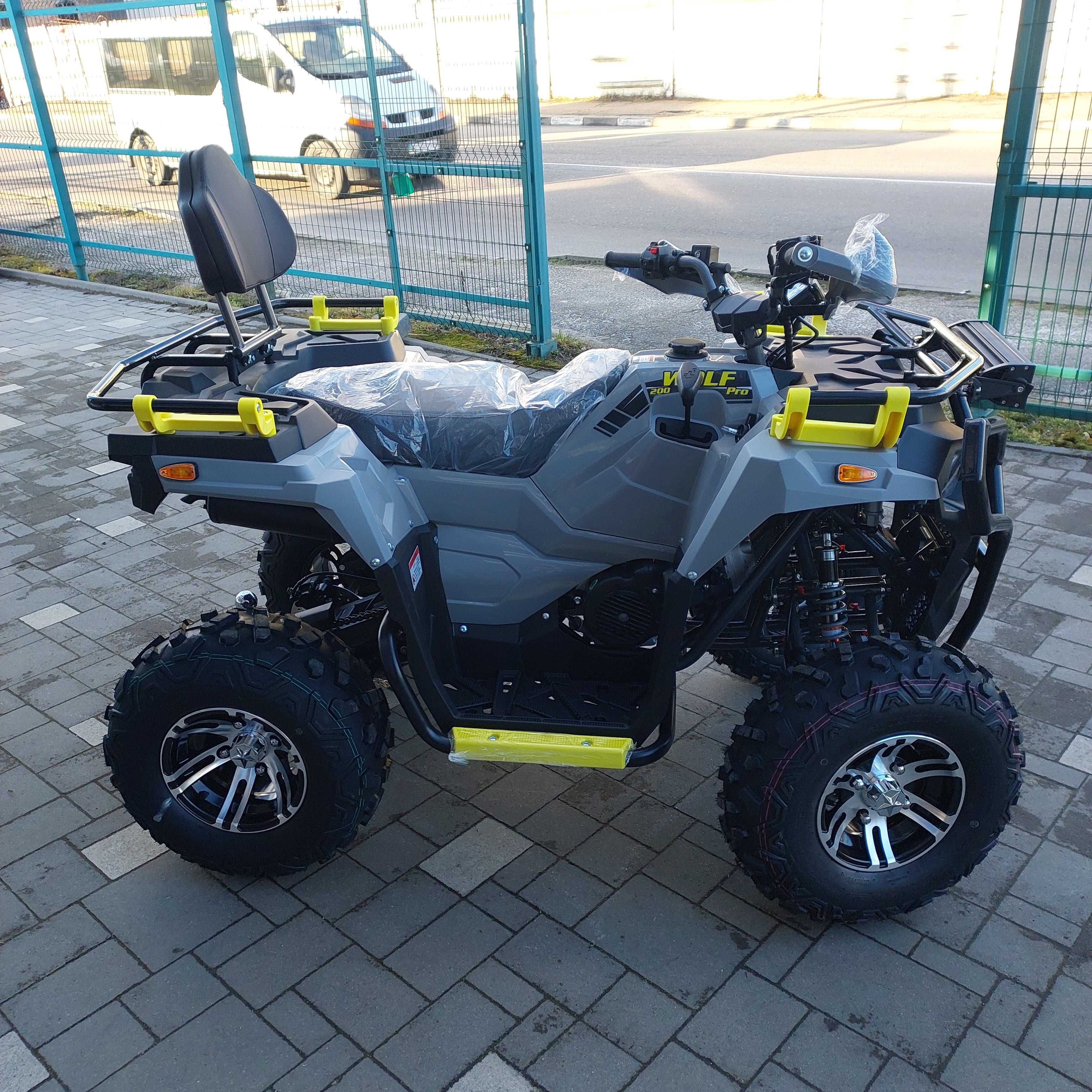 Знижка квадроцикл MIKILON WOLF 200, пов.ох, доставка, гарантія