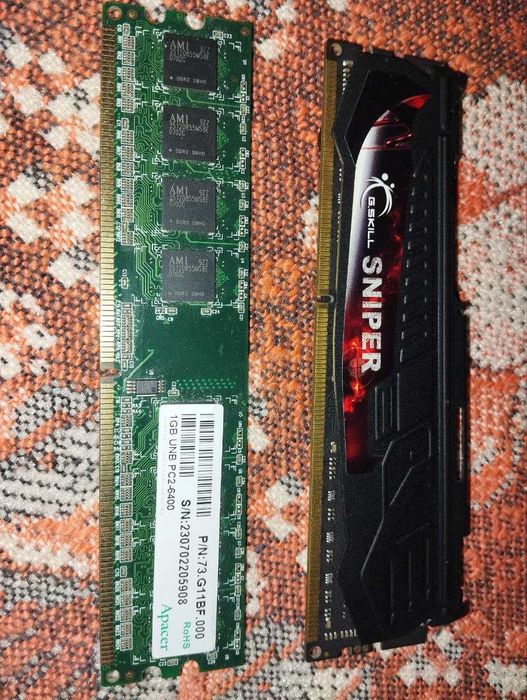 Оперативная память DDR2 -1Gb  1Гб