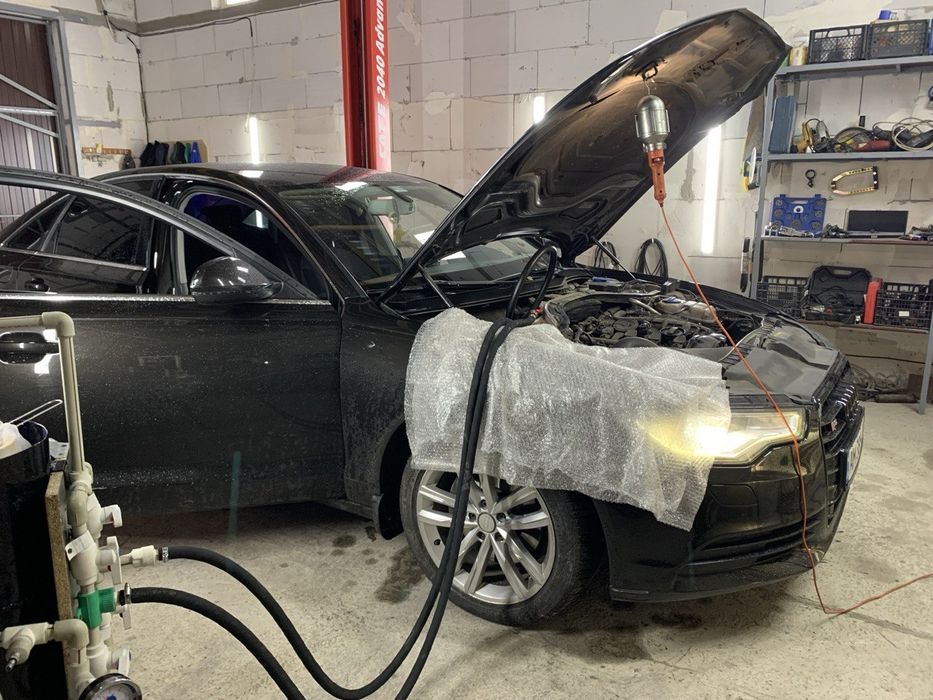 Промивка печки. Мойка, чистка радіатора печки без зняття! СТО. Ремонт