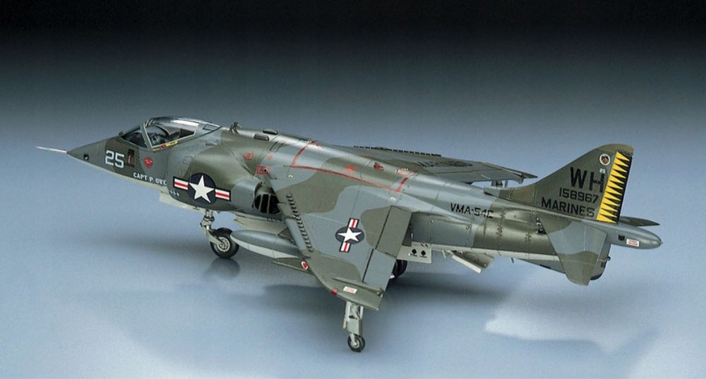 Hasegawa B10 samolot AV-8A Harrier model do sklejania 1:72