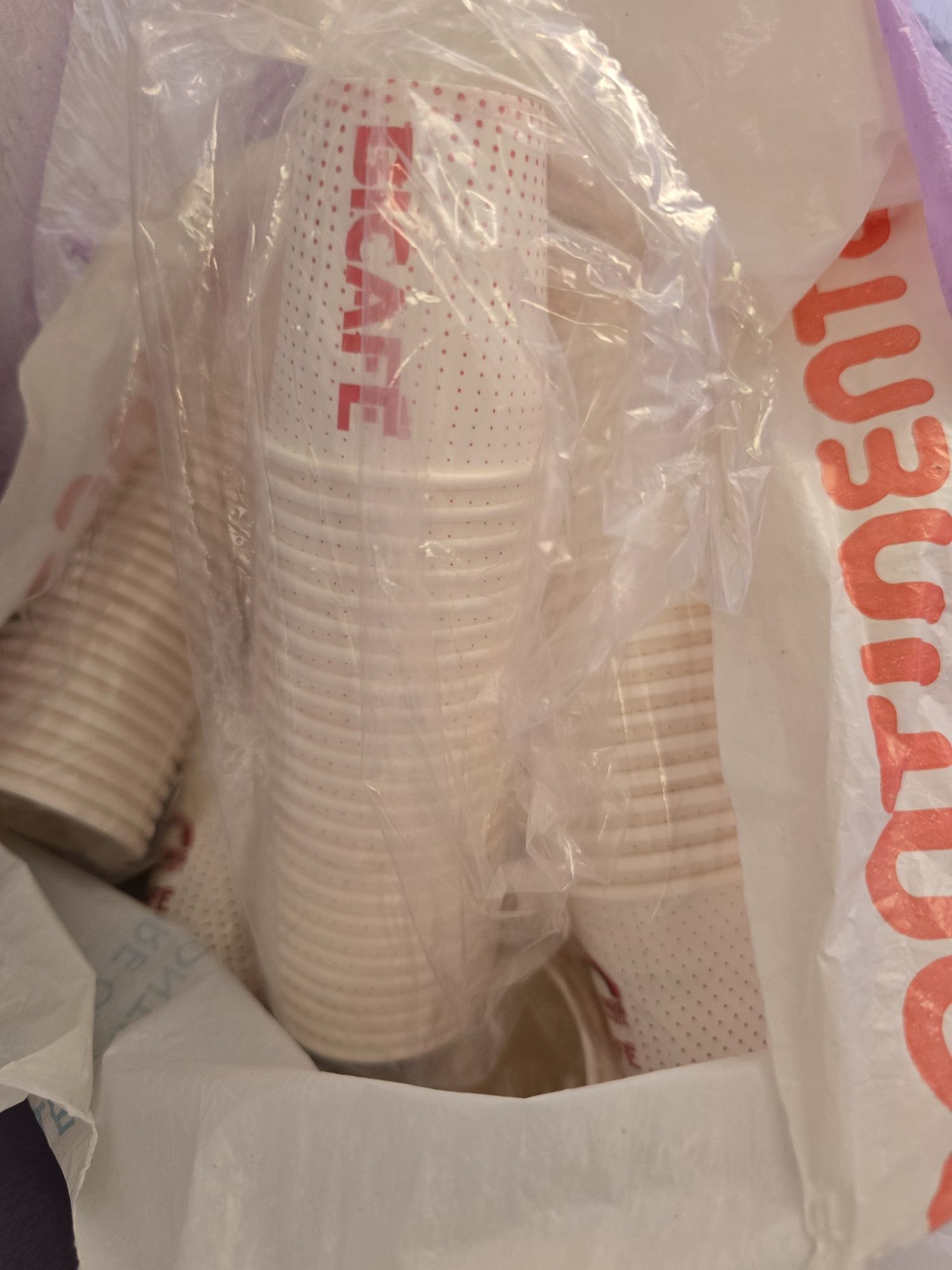 Vendo 850 copos  para café