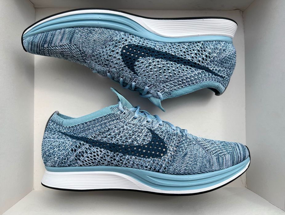 Nike Flyknit Racer – BLUEBERRY – EUR 43 / US9.5