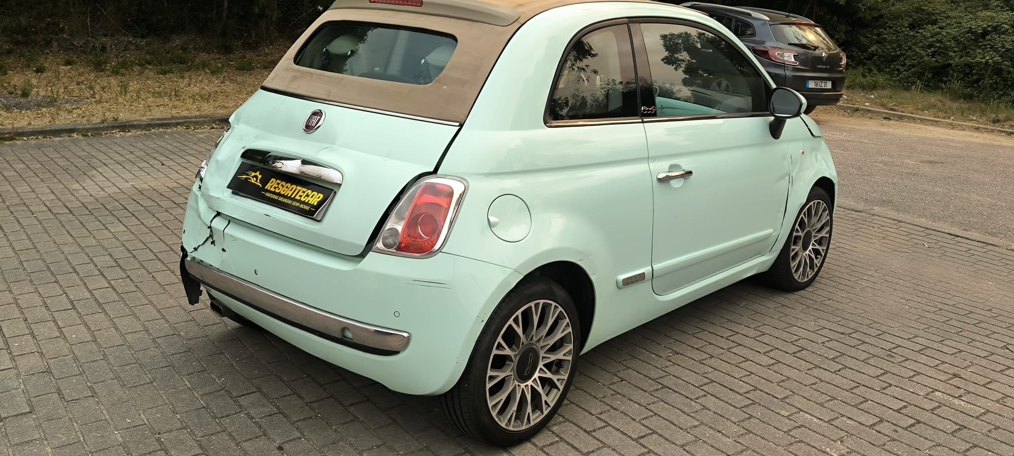 Fiat 500c 1.3 gasóleo salvado