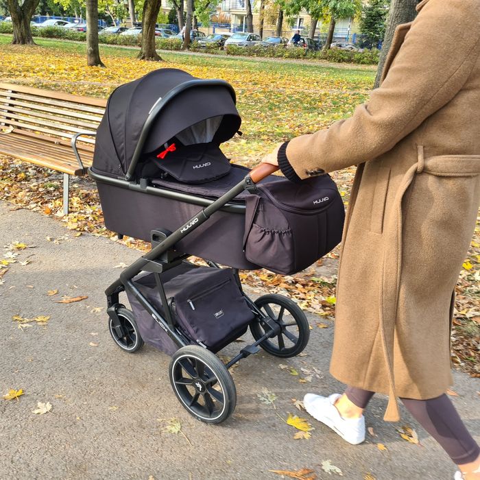 Wózek 2w1 Muuvo 1.0 gondola i spacerówka od 0-36 m-cy