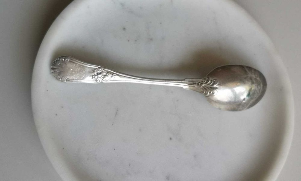 srebrna łyżeczka Pierre Queille Paris srebro 950