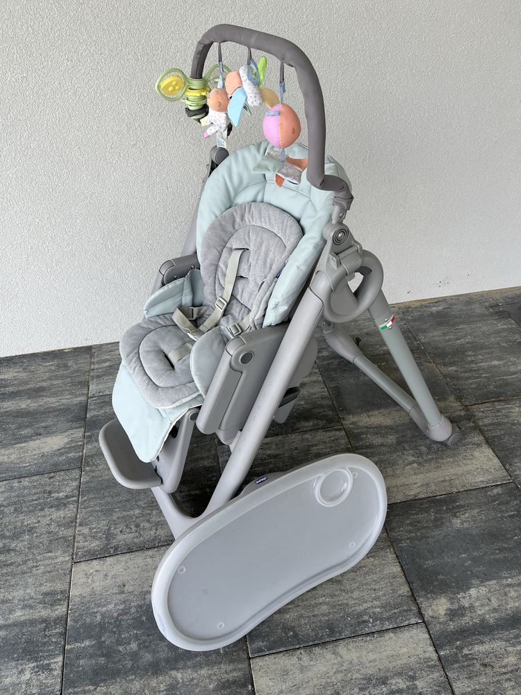 Krzeselko lezaczek chicco polly magic 6w1