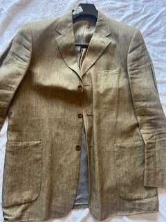 Blazer Dielmar - Bege em Linho - Tamanho 52