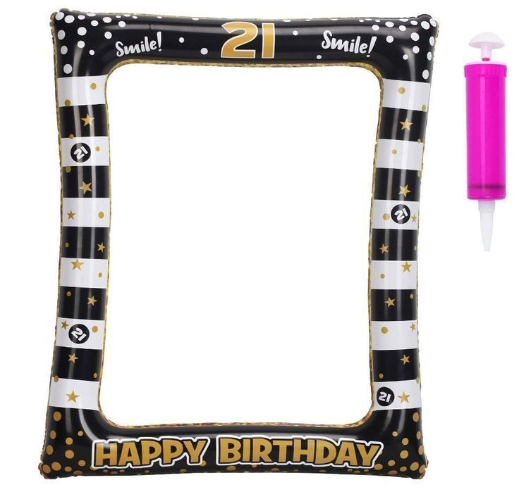 LOPOTIN Ramka dmuchana do zdjęć fotobudki urodziny