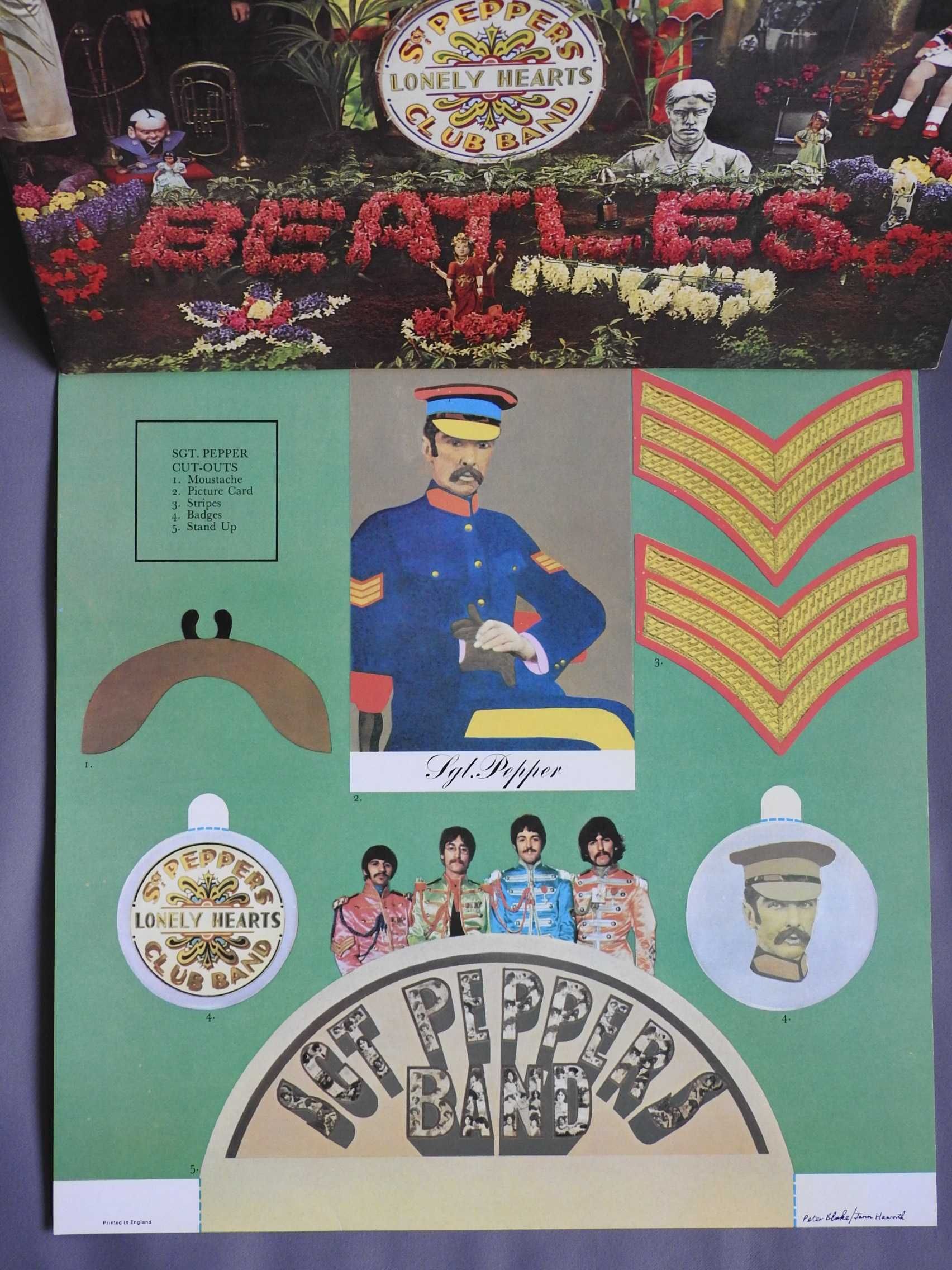 The Beatles Sgt. Pepper's Lonely Hearts Club Band‎ пластинка UK 1967