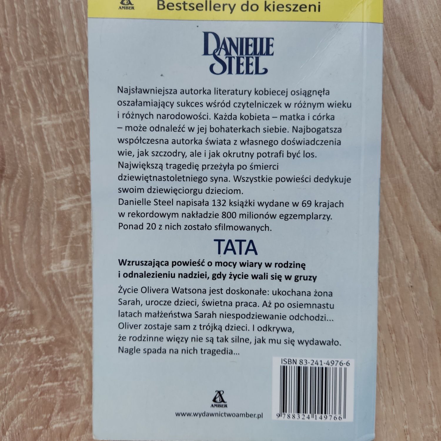 Książka,"Tata" Danielle Steel