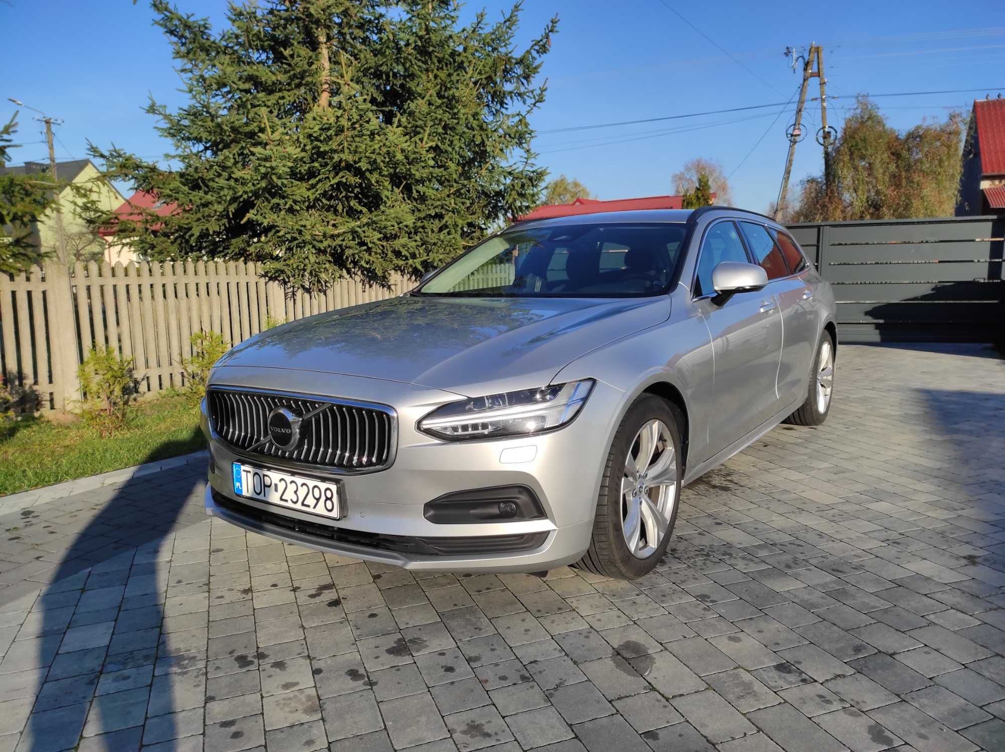 Volvo V90 2.0D '22R Wynajem z wykupem, Prywatne raty 4900zł/mc bez BIK