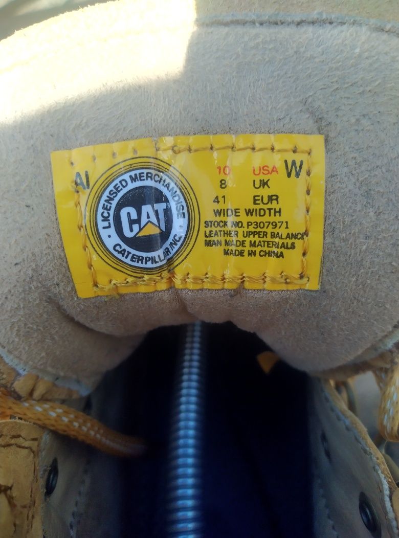 Ботінки CAT Caterpillar 41