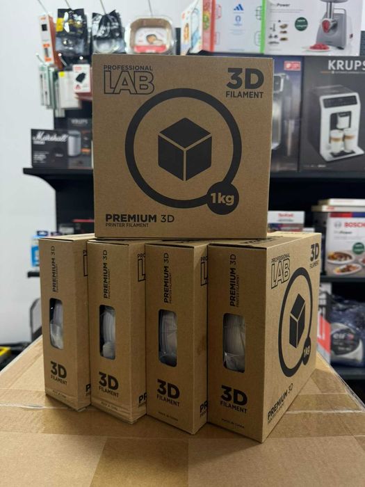 Філамент Professional Lab PLA+ – Білий, 1 кг