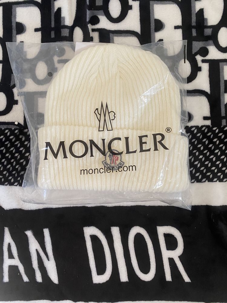 Beanie Moncler Branco