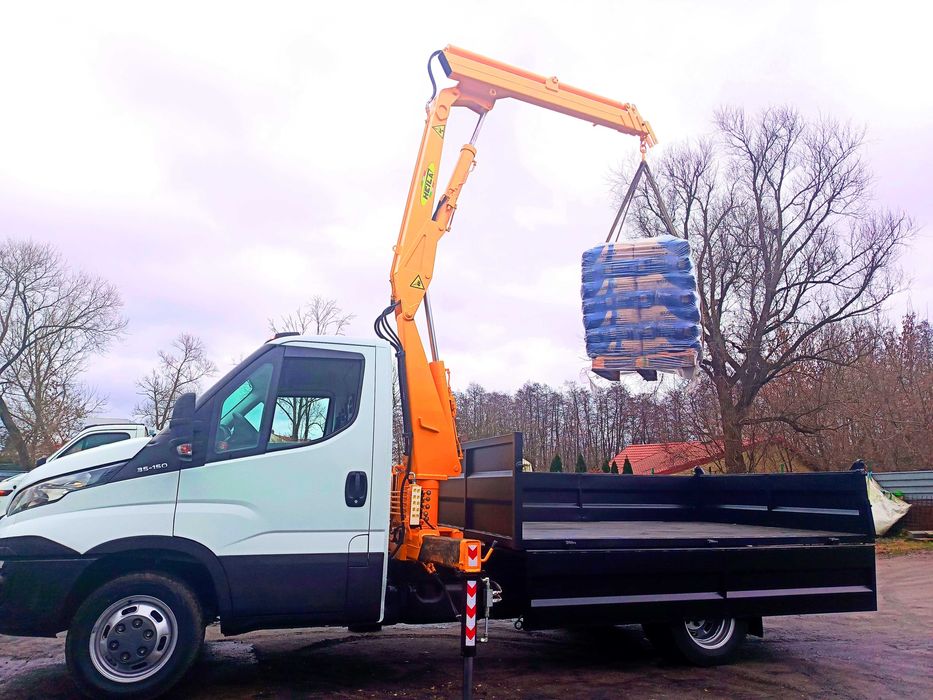 Iveco 3.0  HPI HDS udźwig 1800kg  wywrotka 3 strony Hak Klima Dmc 3.5T
