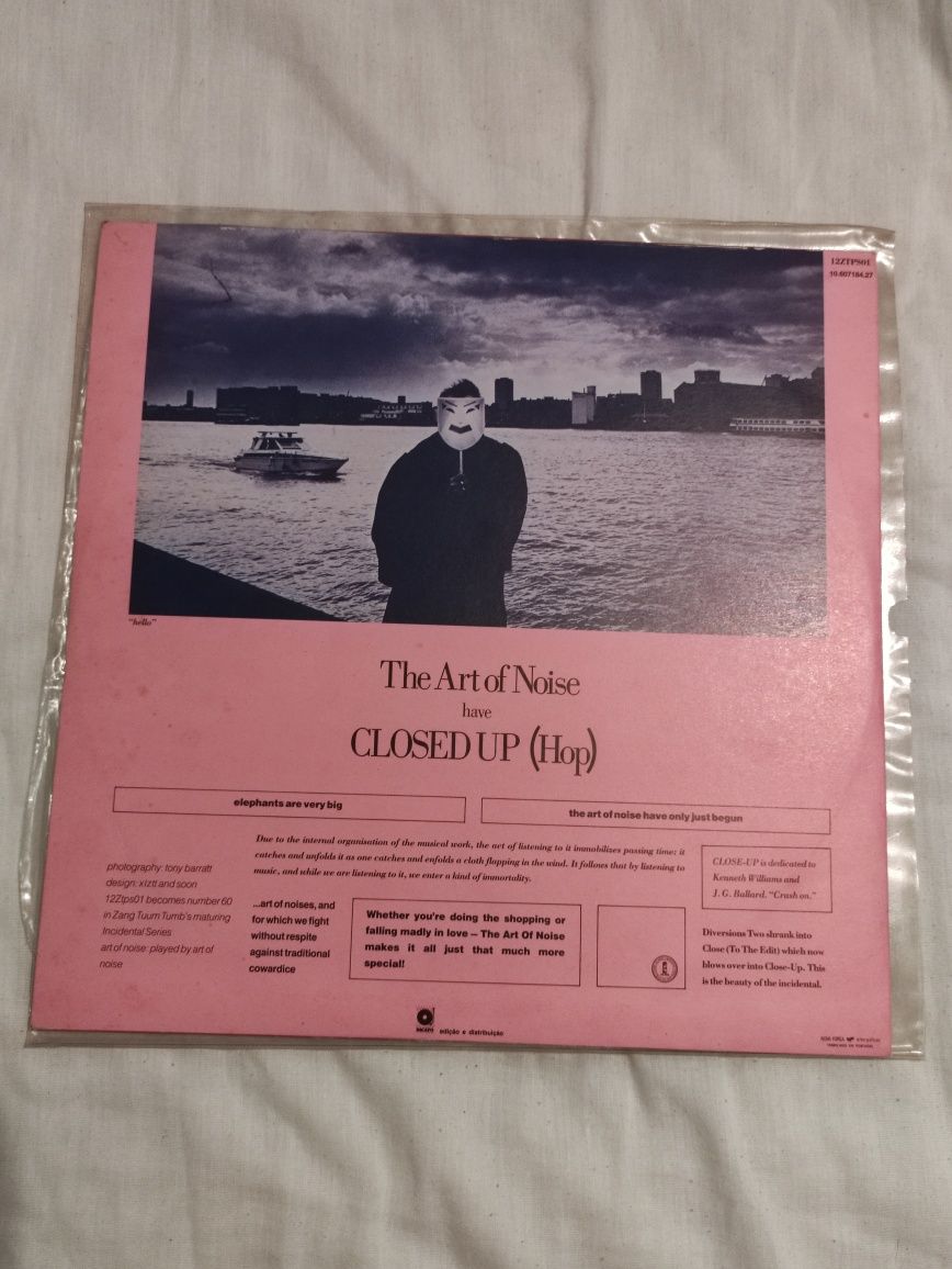 The art of noise are close up