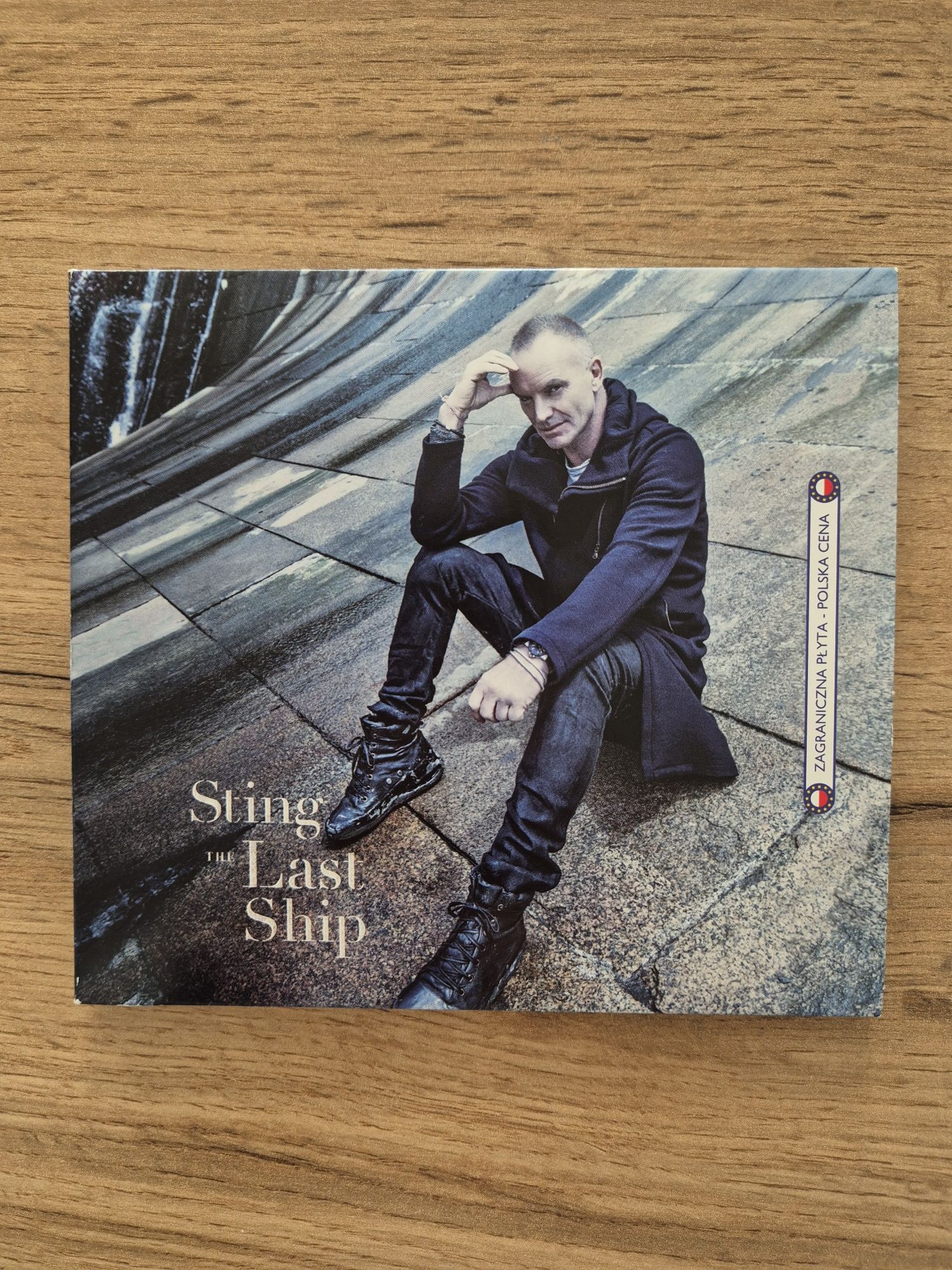 Sting The Last Ship płyta CD + książeczka z tekstami