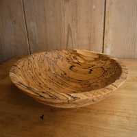 Miska misa drewniana buk handmade wooden bowl boho rękodzieło etno hip