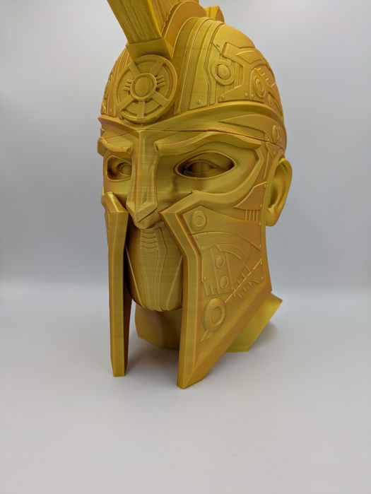 Stojak na słuchawki – Hełm Wojownika 3D | 36 cm
