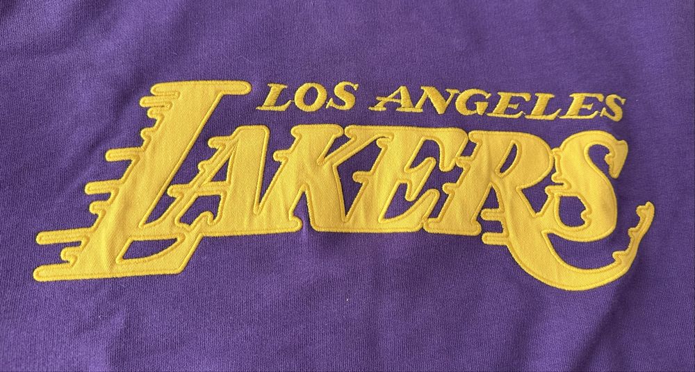 Sweatshirt roxa LA Lakers Pull & Bear