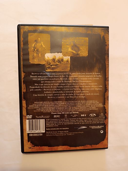 DVD. Beowulf & Grendel. A Lenda dos Vikings