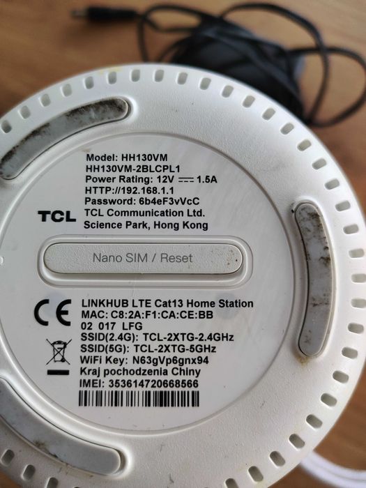 Router TLC LINK HUB LTE Cat 13 Home Station