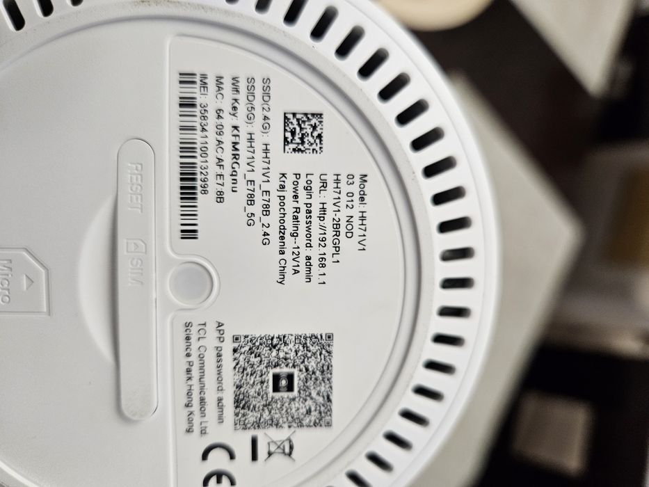 Router Alcatel Linkhub LTE cat7