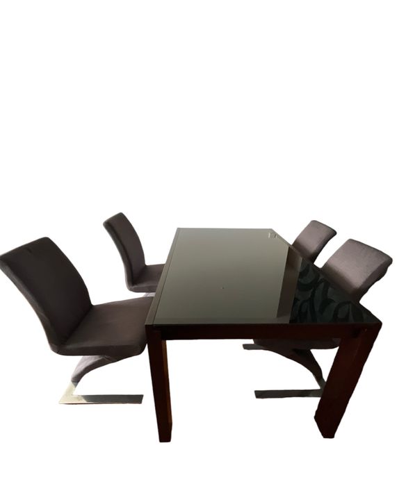 Mesa sala jantar com 4 cadeiras c/Nova