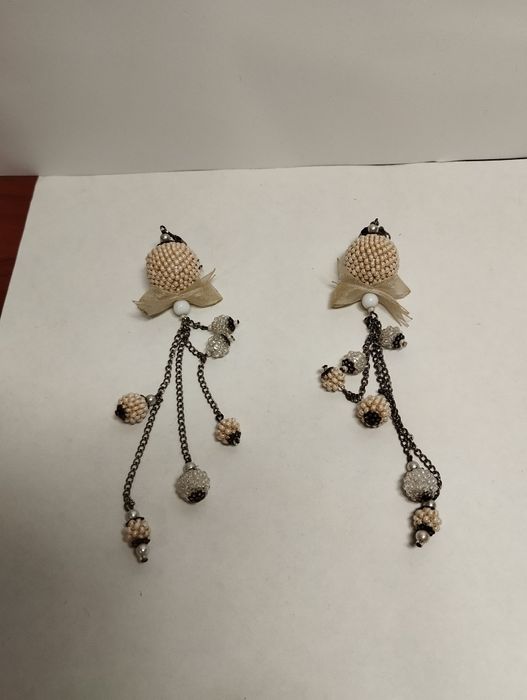 Сережки з бісеру