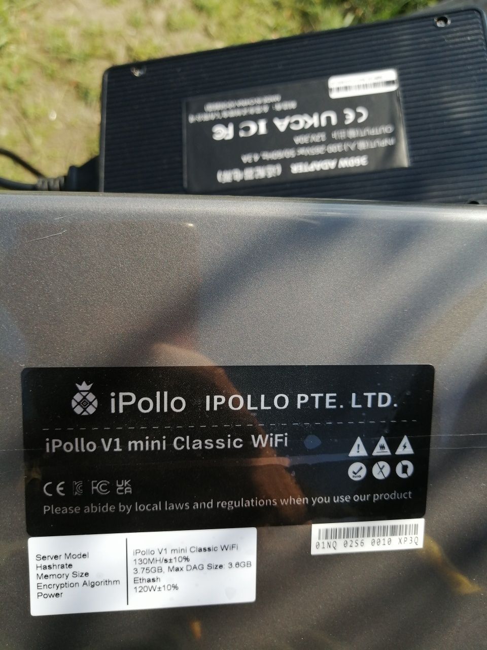 iPollo V1 Mini Classic WiFi 130MH/s